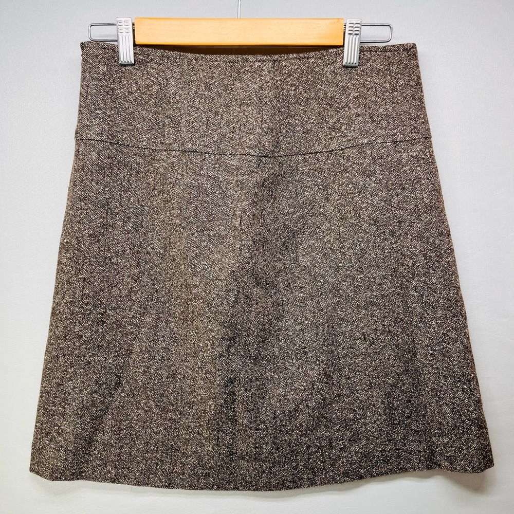 Arden‎ B Classic Brown A-Line Skirt